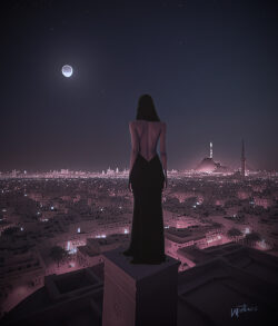 "Moon over Istanbul "